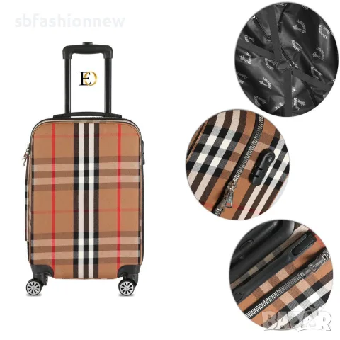 Куфар Louis Vuitton и Burberry, снимка 9 - Куфари - 55771636