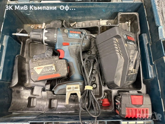 Акумулаторен винтоверт Bosch GSR 14.4 , снимка 3 - Винтоверти - 54199742