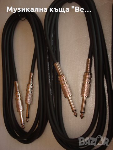 Инструментален кабел жак-жак /3м./, снимка 4 - Китари - 29840780