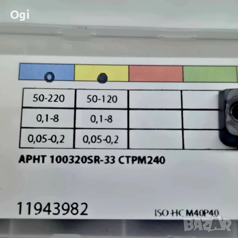 Твърдосплавни пластини, CERATIZIT , снимка 7 - Стругове - 54171899