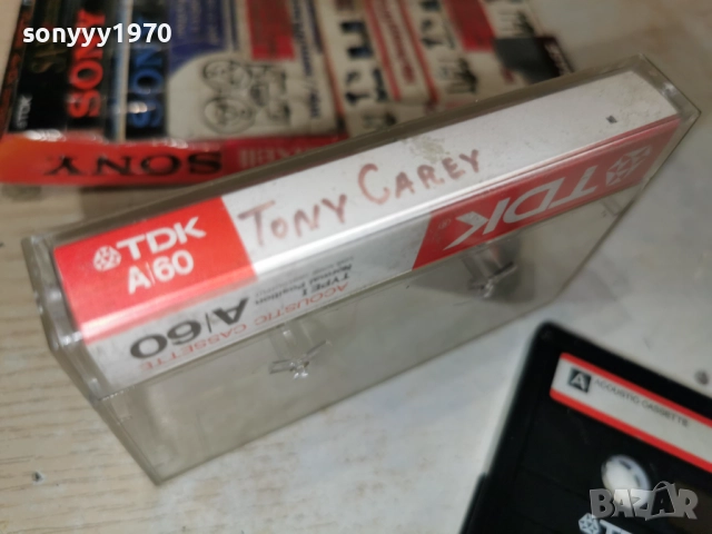 TONY CAREY-TDK TAPE 0201261942, снимка 2 - Аудио касети - 52957621