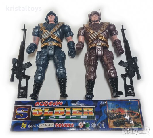 Детска играчка Kомплект двама войници, снимка 1