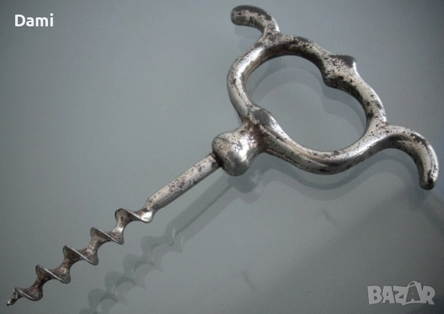 Старинен тирбушон Caspers Whiskey CW, снимка 2 - Антикварни и старинни предмети - 52861629