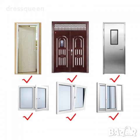 3753 D образен уплътнител за врати-10 метра, снимка 8 - Други стоки за дома - 38189930