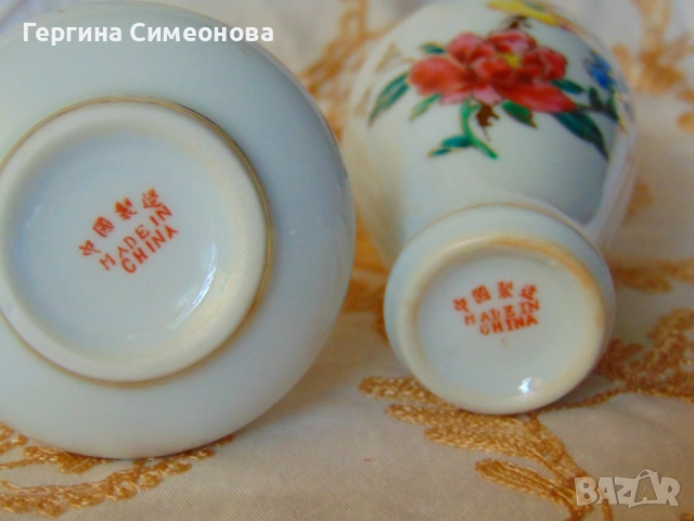 Две стари китайски вазички, снимка 4 - Вази - 51735456