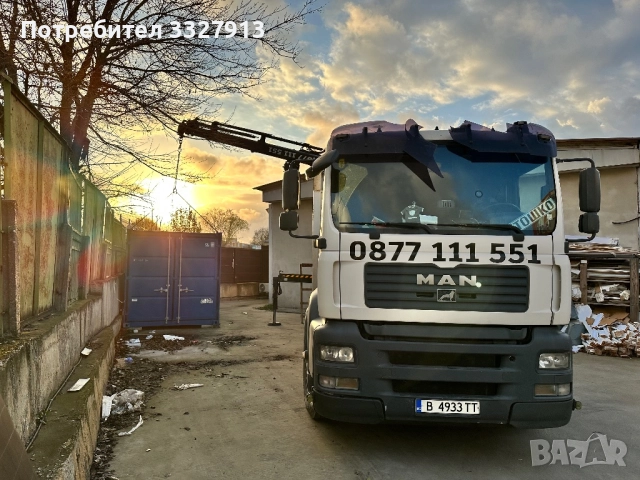 ТРАНСПОРТНИ УСЛУГИ С КРАН 25м КАМИОН С КРАН 