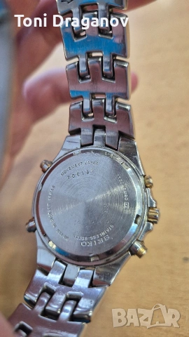 мъжки часовник Seiko, снимка 3 - Мъжки - 53211261