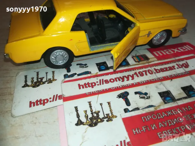 MUSTANG METAL CAR 0410241903, снимка 5 - Колекции - 47464607