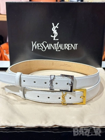 колани от естествена кожа в кутия ysl saint laurent , снимка 3 - Колани - 52031420