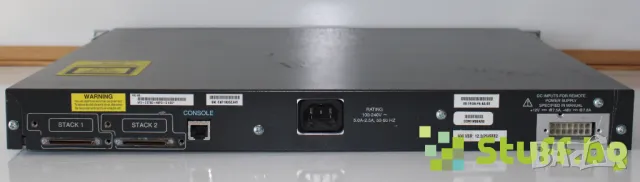 Суич Cisco Catalyst 3750, снимка 2 - Суичове - 50203566