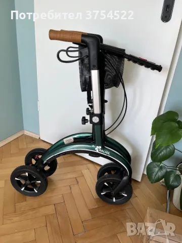 Saljol Carbon Rollator Карбонов Ролатор за възрастни хора / проходилка, снимка 6 - Ролатори - 47801293