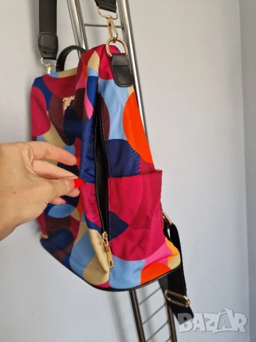 Страхотна дамска чанта тип раница PAOBA  , среден размер, , снимка 5 - Чанти - 50735192