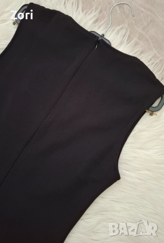 УНИКАЛНО КРАСИВА черна рокля по тялото с дантела, снимка 8 - Рокли - 52716686