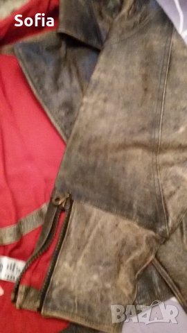 Дамско рокерско яке ест.кожа - М/Л размер  , снимка 4 - Якета - 30207922