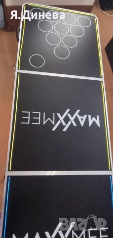 Преносима LED маса за биър понк Maxxmee , снимка 8 - Маси - 52850984