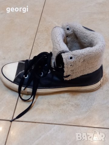 Зимни кецове Converse естествена кожа , снимка 13 - Кецове - 38753071