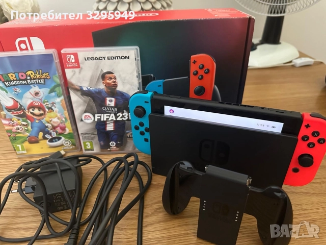 Nintendo Switch 1 с две игри подарък, снимка 6 - Игри за Nintendo - 52976010