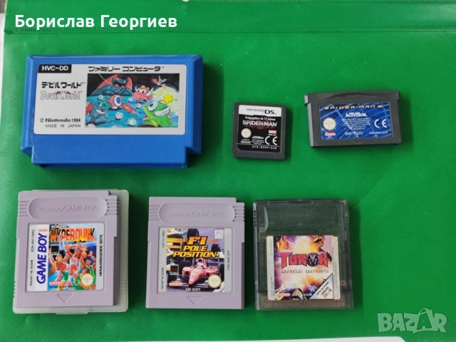 Лот игри за Нинтендо nintendo game boy ds