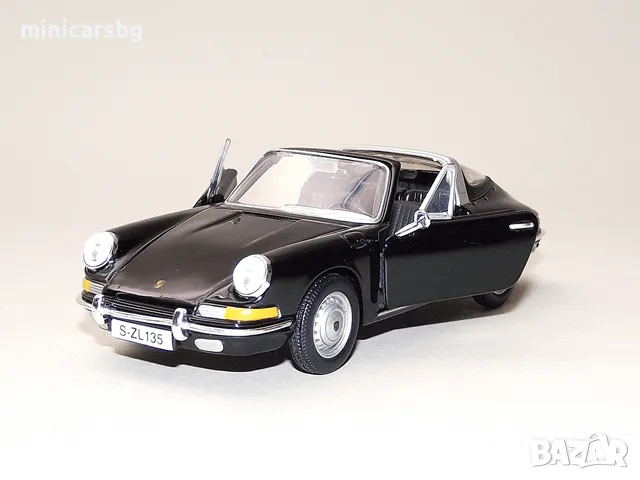 Метални колички: Porsche 911 Targa, снимка 1