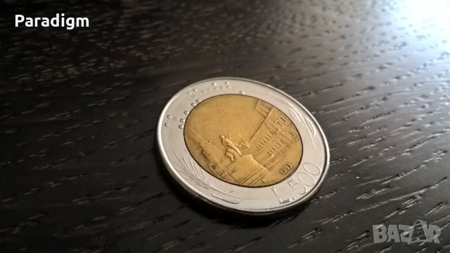 Монета - Италия - 500 лири | 1983г.