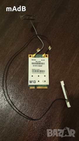 Wi-Fi mini PCI-Express card с две антени