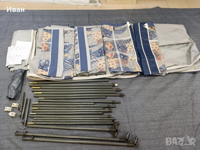 Форселт за каравана ISABELLA CAPRI LUX. Размер 950 ( 936-960)см земя-земя, снимка 18 - Палатки - 50465232