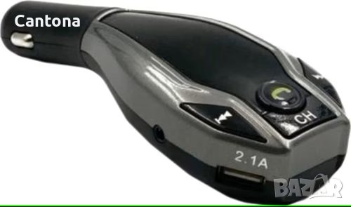 Bluetooth FM трансмитер Wireless Car Kit X7, Волтметър, 2xUSB, карта, снимка 2 - Аксесоари и консумативи - 42268647