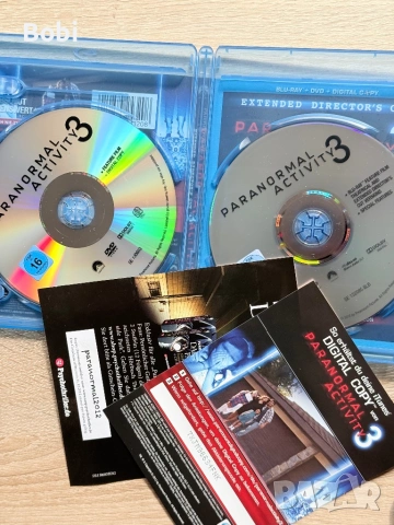 Paranormal Activity 3 (Blu-ray + DVD + Digital Copy) – Extended Director’s Cut, снимка 2 - Blu-Ray филми - 53886673