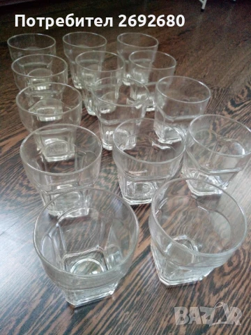 Нов комплект чаши Savoy Silver Club/14бр./за водка, уиски и др. , снимка 4 - Чаши - 51107612