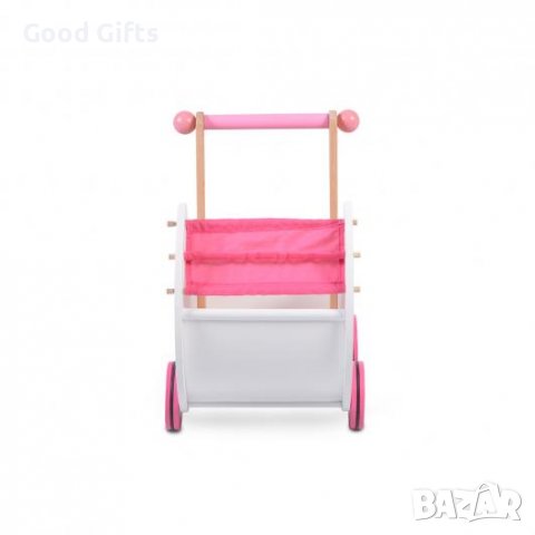 ДЕТСКА ДЪРВЕНА КОЛИЧКА ЗА КУКЛИ, снимка 3 - Кукли - 38534958