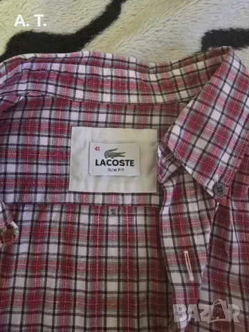 Риза Lacoste размер М, снимка 3 - Ризи - 48866289