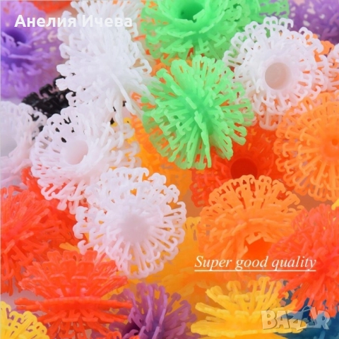 Bunchems Конструктор/ 400 части, снимка 12 - Конструктори - 51551761