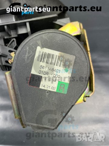 Преден десен колан за БМВ е65 BMW e65 черен , 561148401, снимка 2 - Части - 40497785