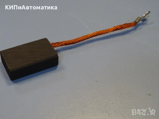 четка въглено-графитна 25х40х12.5 mm без пружина, снимка 2 - Резервни части за машини - 49283240