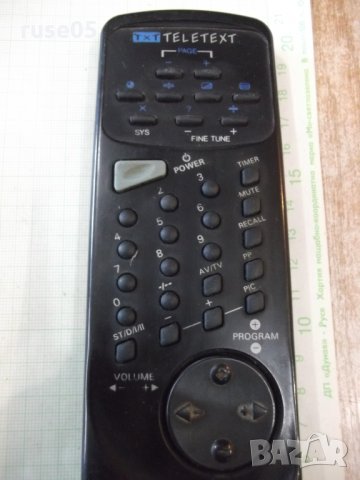 Дистанционно "TXT - TELETEXT" работещо, снимка 2 - Дистанционни - 30889933