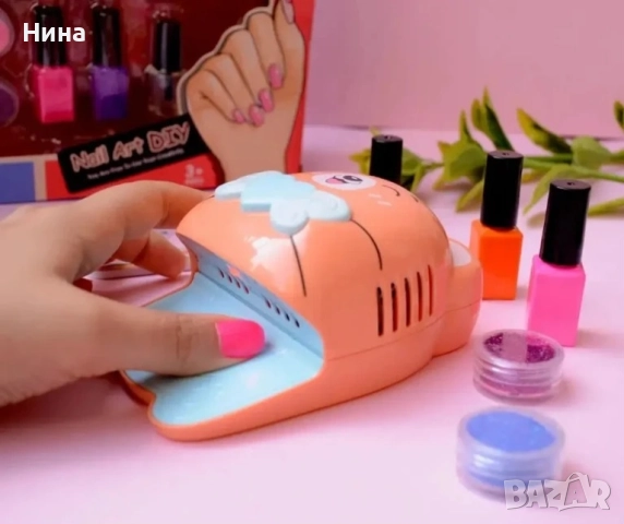 Комплект за маникюр със сушилня, снимка 3 - Играчки за стая - 51727909