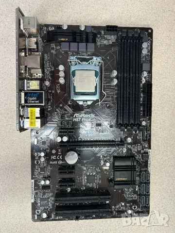 Дънна платка ASRock H87 Pro4, снимка 3 - Дънни платки - 56249937