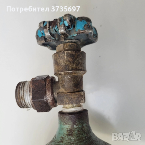 Стоманена бутилка за газ., снимка 4 - Други машини и части - 52365136