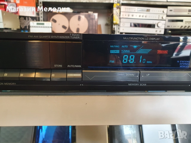 Тунер GRUNDIG T 8200 В перфектно техническо и много добро визуално състояние., снимка 4 - Декове - 51178875