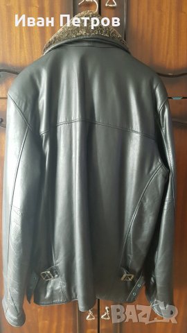 Кожено яке, снимка 4 - Якета - 30793740