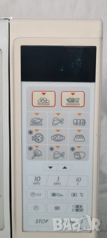 Комбинирана микровълнова фурна SHARP R-7A55 с Грил и Горещ въздух Конвекция, снимка 3 - Микровълнови - 53890923