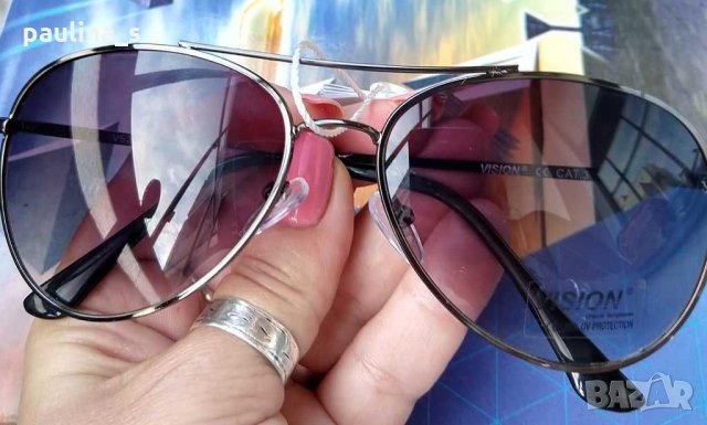 Слънчеви очила - Авиаторски - "Vision"® Milano group / cat 3, снимка 9 - Слънчеви и диоптрични очила - 29576223