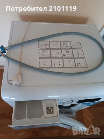 Пералня Indesit EWE 71252 7кг/1200 об., снимка 6 - Перални - 52650587