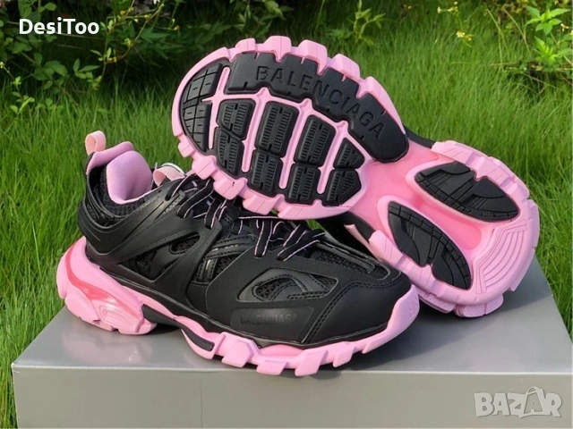 Balenciaga Track Sneaker "Black/Pink" 