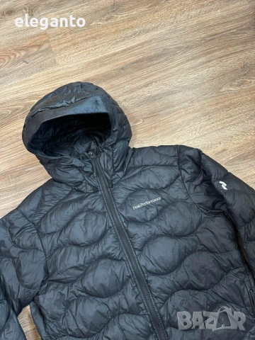 Мъжко Пухено Яке Peak Performance Helium Down Hood Jacket Men Black , M размер , снимка 5 - Якета - 54293369