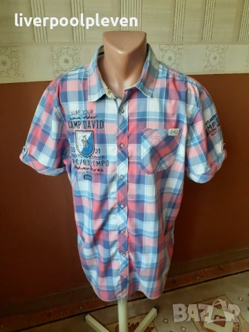 👉Camp David Original ХL ефектна, снимка 2 - Ризи - 54310181
