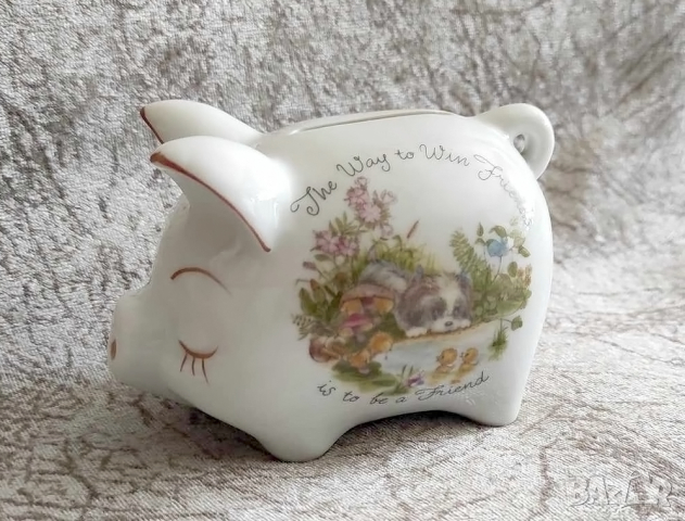 порцеланово прасенце касичка