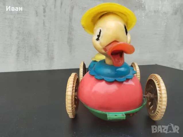 Соц Детска играчка патенца , снимка 3 - Други ценни предмети - 50244171