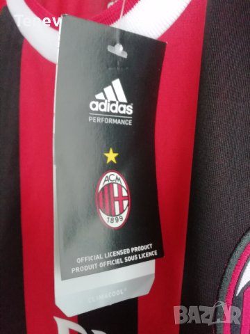 AC Milan Adidas оригинална нова тениска фланелка Милан размер М , снимка 4 - Тениски - 38622117