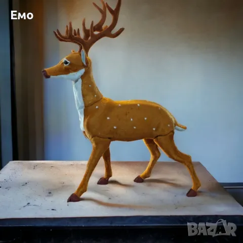 Елегантен коледен елен – Перфектната празнична декорация: Раземир - 15 см ,23 см, 60 см, 85 см, снимка 5 - Декорация за дома - 48022470